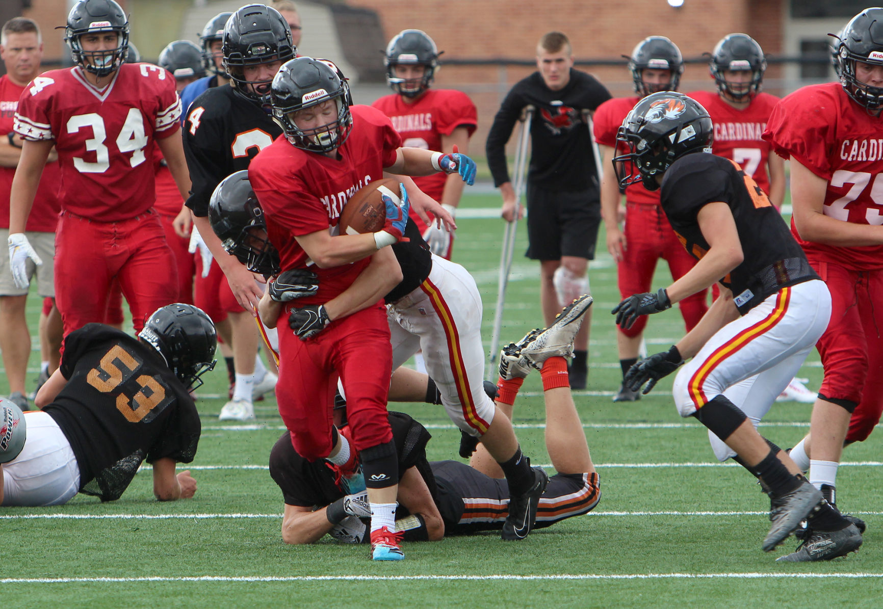 Chi-Hi football scrimmage 8-16-19